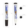 Маркер стираемый для белой доски ЧЕРНЫЙ, BIC "Velleda", 1,4-5 мм, эргономичный корпус, 904937 по низкой цене оптом 