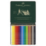 Карандаши цветные акварельные художественные FABER-CASTELL "Albrecht Durer", 24 цвета, металлическая коробка, 117524 по низкой цене оптом 