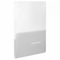 Папка-уголок 2 кармана А4 BRAUBERG SPECIAL, прозрачная, 0,18 мм, 273059