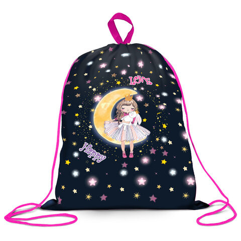 РЕЗЕРВ Мешок для обуви BRAUBERG KIDS, 1 отделение, 42х34 см, Cloud Unicorn, Код 1С, 271630 по низкой цене оптом Краснодар, Москва, Уфа, Казань, Барнаул, Владивосток, Хабаровск, Сахалин, Красноярск, Екатеренбург, 
