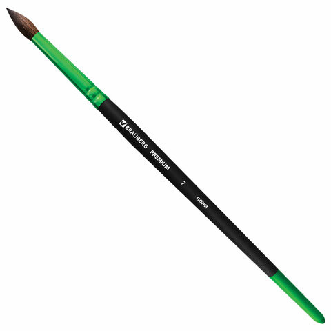 Кисть из ворса пони №7, BRAUBERG PREMIUM, 200986 по низкой цене оптом 
