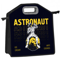 Папка-сумка ЮНЛАНДИЯ, 1 отделение, фетровые ручки, 34х30х11 см, "Astronaut", 271001