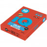 Бумага цветная IQ color, А4, 80 г/м2, 500 л., интенсив, кораллово-красная, CO44 по низкой цене оптом 