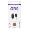 Кабель USB 2.0-Apple Lightning, 1 м, RED LINE, для подключения IPhone (IPad), черный, УТ000008646 по низкой цене оптом Краснодар, Москва, Уфа, Казань, Барнаул, Владивосток, Хабаровск, Сахалин, Красноярск, Екатеренбург, 