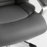Кресло офисное BRABIX PREMIUM "Level EX-527", пружинный блок, рециклированная кожа, серое, 531937 по низкой цене оптом 