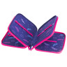Пенал BRAUBERG, 3 отделения, полиэстер, 21х14 см, "Beautiful butterfly", 270323 по низкой цене оптом 