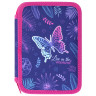 Пенал BRAUBERG, 3 отделения, полиэстер, 21х14 см, "Beautiful butterfly", 270323 по низкой цене оптом 