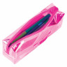 Пенал-косметичка ЮНЛАНДИЯ, мягкий, полупрозрачный "Glossy", розовый, 20х5х6 см, 228984 по низкой цене оптом 