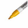 Маркер-краска MunHwa "Industrial" желтый, 2-4мм, нитро-основа для промышленного применения, европодвес OPP