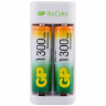 Зарядное устройство GP с аккумуляторами, AA 1300 mAh 2 шт. + AAA 650 mAh 2 шт., E211130/65-2CRB4, E21113065-2CRB4 по низкой цене оптом 