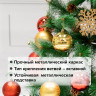 Ель новогодняя искусственная "Velvet Pinewood" 120 см, с инеем и шишками, ПВХ, ЗОЛОТАЯ СКАЗКА, 591702 по низкой цене оптом 