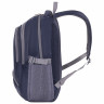 Рюкзак BRAUBERG HIGH SCHOOL универсальный, 3 отделения, "Райдер", синий, 46х31х18 см, 225523