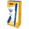 Ручка шариковая автоматическая BIC "Round Stic Clic", СИНЯЯ, корпус тонированный синий, узел 1 мм, линия письма 0,32 мм, 926376 по низкой цене оптом Краснодар, Москва, Уфа, Казань, Барнаул, Владивосток, Хабаровск, Сахалин, Красноярск, Екатеренбург, 