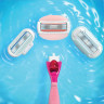 Сменные кассеты для бритья 4 шт. GILLETTE VENUS (Жиллет Винес) SPA Breeze, для женщин, 50001260 по низкой цене оптом Краснодар, Москва, Уфа, Казань, Барнаул, Владивосток, Хабаровск, Сахалин, Красноярск, Екатеренбург, 