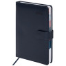 Ежедневник датированный 2026 А5 148х218мм GALANT Ritter, под кожу, темно-синий, 117492 по низкой цене оптом 