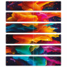 Закладки для книг МАГНИТНЫЕ, "АССОРТИ 5 ДИЗАЙНОВ ABSTRACTION", набор 6 штук, 60x20 мм, FUNSTER, 116653 по низкой цене оптом 