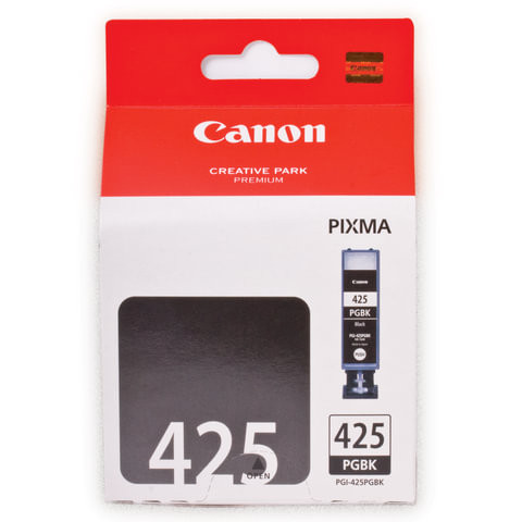 Картридж струйный CANON (PGI-425BK) Pixma MG5140/MG5240/MG6140/MG8140, черный, оригинальный, 344 стр, 4532B001 по низкой цене оптом 