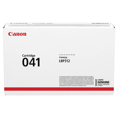 Картридж лазерный CANON (041) i-SENSYS MF522x/ MF525x/ LBP 312x, ресурс 10000 страниц, оригинальный, 0452C002 по низкой цене оптом 