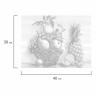 Холст на картоне с контуром BRAUBERG ART CLASSIC "НАТЮРМОРТ", 30х40см, грунтованный, хлопок, 191548 по низкой цене оптом Краснодар, Москва, Уфа, Казань, Барнаул, Владивосток, Хабаровск, Сахалин, Красноярск, Екатеренбург, 