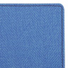 Блокнот А5 (148x213 мм), BRAUBERG "Tweed", 112 л., гибкий, под ткань, линия, синий, 110966 по низкой цене оптом 