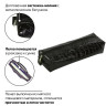 Пенал-косметичка BRAUBERG "Ultra black", "крокодиловая кожа", 20х6х4 см, 223909 по низкой цене оптом 