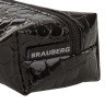 Пенал-косметичка BRAUBERG "Ultra black", "крокодиловая кожа", 20х6х4 см, 223909 по низкой цене оптом 
