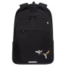 Рюкзак GRIZZLY школьный, анатомическая спинка, 2 отделения, для девочек, "COLIBRI", чёрный, 40х29х20 см, RD-540-2/4 по низкой цене оптом 