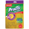 Тряпка для мытья пола, 50х60 см, плотная микрофибра, желтая, PACLAN "Practi Microfiber", 411020 по низкой цене оптом 
