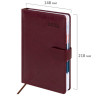 Ежедневник датированный 2026 А5 148х218мм GALANT Ritter, под кожу, бордовый, 117493 по низкой цене оптом 
