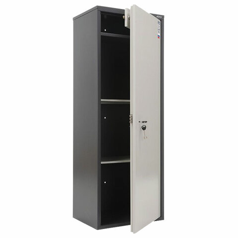 Шкаф металлический для документов AIKO "SL-125Т" ГРАФИТ, 1252х460х340 мм, 28 кг, S10799130502 по низкой цене оптом 