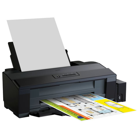 Принтер струйный EPSON L1300, А3, 5760x1440, 30 стр./мин., с СНПЧ (без кабеля USB), C11CD81402 по низкой цене оптом 