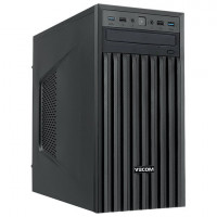 Системный блок VECOM T607 MT, INTEL Pentium Gold G5400, 4 ГБ, 500 ГБ, DVD-RW, Windows 10 Home, черный