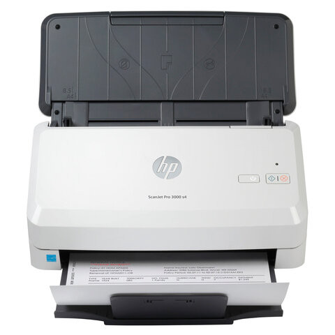 Сканер потоковый HP ScanJet Pro 3000 s4 (6FW07A), А4, 40 стр./мин, 600x600, ДАПД по низкой цене оптом 