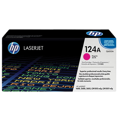 Картридж лазерный HP (Q6003A) ColorLaserJet CM1015/2600 и другие, пурпурный, оригинальный, 2000 стр. по низкой цене оптом 