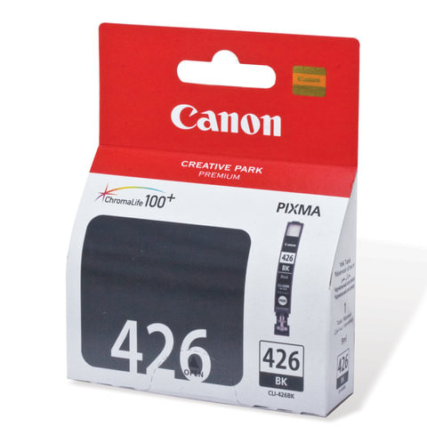 Картридж струйный CANON (CLI-426Bk) Pixma MG5140/MG5240/MG6140/MG8140, черный, оригинальный, 4556B001 по низкой цене оптом 