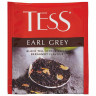 Чай TESS (Тесс) "Earl Grey", черный, с цедрой лимона, 100 пакетиков в конвертах по 1,8 г, 1251-09 по низкой цене оптом 