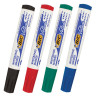 Маркеры стираемые для белой доски НАБОР 4 ЦВЕТА, BIC "Velleda", 1,4-5 мм, 904941 по низкой цене оптом 