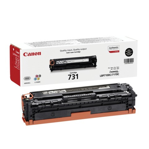 Картридж лазерный CANON (731BK) LBP7100/7110/MF8230/8280, черный, ресурс 1400 страниц, оригинальный, 6272B002 по низкой цене оптом 