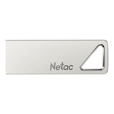 Флеш-диск 8GB NETAC U326, USB 2.0, серебристый, NT03U326N-008G-20PN по низкой цене оптом Краснодар, Москва, Уфа, Казань, Барнаул, Владивосток, Хабаровск, Сахалин, Красноярск, Екатеренбург, 
