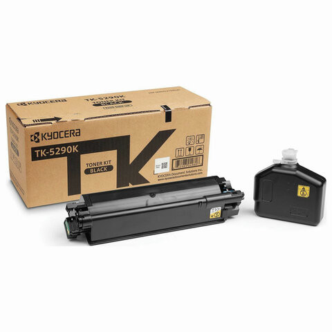 Тонер-картридж KYOCERA (TK-5290K) P7240cdn, черный, ресурс 17000 страниц, оригинальный, 1T02TX0NL0 по низкой цене оптом 