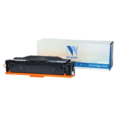 Картридж лазерный NV PRINT (NV-054C) для Canon LBP 621/623, MF 641/643/645, голубой, ресурс 1200 страниц по низкой цене оптом 