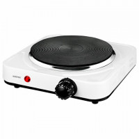 Настольная электрическая плита CENTEK CT-1506, 1000Вт, 1 конфорка, 5 режимов нагрева, белая
