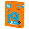Бумага цветная IQ color, А4, 160 г/м2, 250 л., интенсив, оранжевая, OR43 по низкой цене оптом 