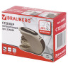 Степлер ЭНЕРГОСБЕРЕГАЮЩИЙ №24/6, 26/6 BRAUBERG "Easy Press", до 30 листов, БЕЗ УСИЛИЙ, 226843 по низкой цене оптом 