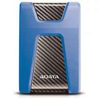 Внешний жесткий диск A-DATA DashDrive Durable HD650 1TB, 2.5", USB 3.0, синий, AHD650-1TU31-CBL