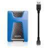 Внешний жесткий диск A-DATA DashDrive Durable HD650 1TB, 2.5", USB 3.0, синий, AHD650-1TU31-CBL по низкой цене оптом Краснодар, Москва, Уфа, Казань, Барнаул, Владивосток, Хабаровск, Сахалин, Красноярск, Екатеренбург, 
