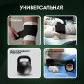 Бинт эластичный бандажный защитный самофиксирующийся, 4,5 м х 5 см, 12 рулонов, черный, DASWERK, 680041 по низкой цене оптом 