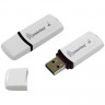 Флеш-диск 8 GB, SMARTBUY Paean, USB 2.0, белый, SB8GBPN-W по низкой цене оптом Краснодар, Москва, Уфа, Казань, Барнаул, Владивосток, Хабаровск, Сахалин, Красноярск, Екатеренбург, 