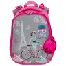 Ранец BRAUBERG PREMIUM, 2 отделения, с брелком, Paris cycling, 38х29х16 см, 227813 по низкой цене оптом 