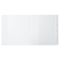 Обложки 210х380 мм, КОМПЛЕКТ 10 шт., для тетрадей и дневников, ПИФАГОР, КЛЕЙКИЙ КРАЙ, ПП, 80 мкм, 229343